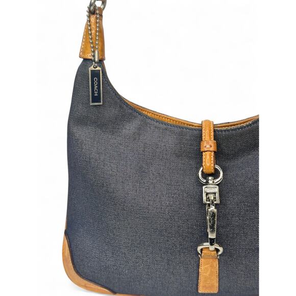 Coach Vintage Y2K Hampton Denim Hobo Bag - Picture 2 of 14